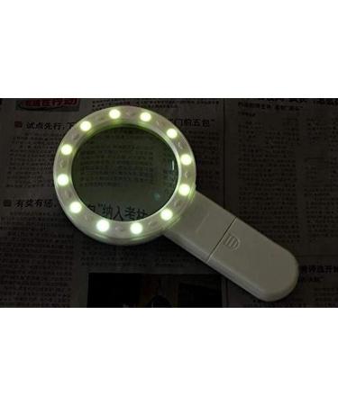 Professional High-Definition Optical with Lamp Reading 30 Times The Large Double-Lens 100Mm Antique Hand-Held Full of Stars - Buy Online on GoSupps.com