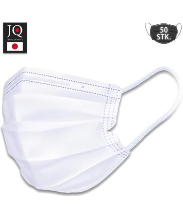 Iris Ohyama Surgical Disposable Masks - Set of 40 Size L 3 Layers BFE 98% Individually Packaged Elastic Anti-Irritation - Black & White | Medical Masks for International Shipping - Buy Online on GoSupps.com