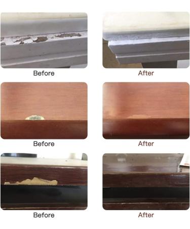 SEISSO Furniture Repair Wax Crayon Kit - 10 Colors | Premium Wood Scratch Remover for Floor, Table, Door, Cabinet - Buy Online on GoSupps.com