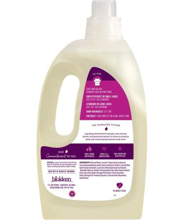 Biokleen Eco-Friendly Laundry Detergent Liquid - Concentrated Non-Toxic & Plant-Based - 64 Fl Oz (Pack of 6 - Buy Online on GoSupps.com