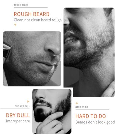 2Pcs 30ml Huiles de Croissance de Barbe Huile Pour Barbe Adoucissante Et Protectrice Pour Les Barbes Longues Et Hirsutes Stimule La Barbe-Hydratante & Nourrissante serum8-4 - Buy Online on GoSupps.com