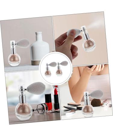 Angoily 4 Pcs Spray Glitter Hair Powder Highlighter Body Spray Body Powder Spray Phosphor Powder Sequins As Shown 1x2pcs 7.5x6cmx2pcs - Buy Online on GoSupps.com
