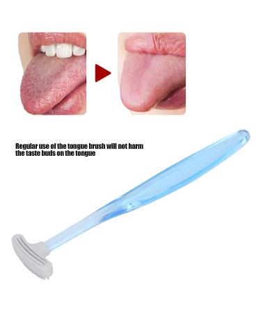 Buy Tongue Scraper and Brush for Fresh Breath | Travel-Friendly Tongue Cleaner for Oral Care - Buy Online on GoSupps.com