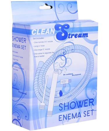 Cleanstream Shower Enema System - Complete 4 Piece Set for Effective Cleansing - Buy Online on GoSupps.com
