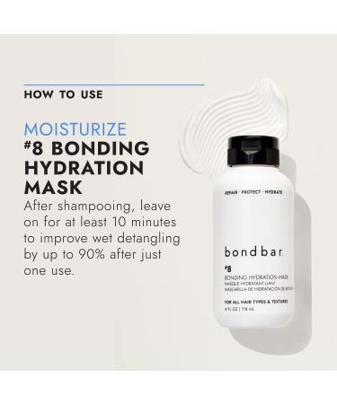 Bondbar Bonding Hydration Mask - Adds Volume, Smooths & Hydrates Hair - Vegan & Cruelty-Free - 4 Fl. Oz - Buy Online on GoSupps.com