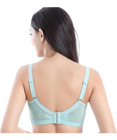 Sexy Lace Mastectomy Bra - Wireless Full Cup Pocket Bralette for Silicone Breast Prosthesis | Comfort & Style in Gray Size 40/90_B - Buy Online on GoSupps.com