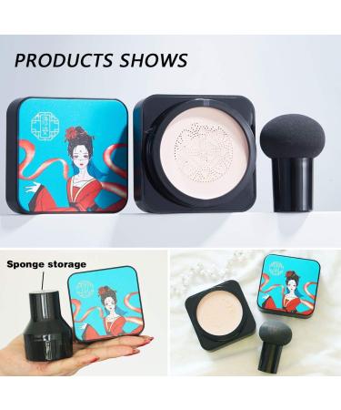 Mushroomhead Air Cushion CC Cream - Brightening, Moisturizing Foundation (03 WHEAT BEIGE) - Buy Online on GoSupps.com