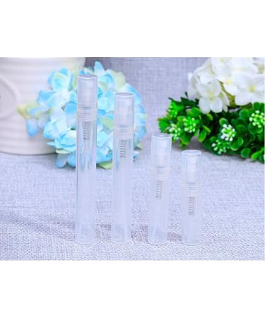 10Pcs Clear Glass Spray Bottles - 3ml/5ml/10ml Perfume Atomizer - Ideal for Beauty & Travel - Buy Online on GoSupps.com