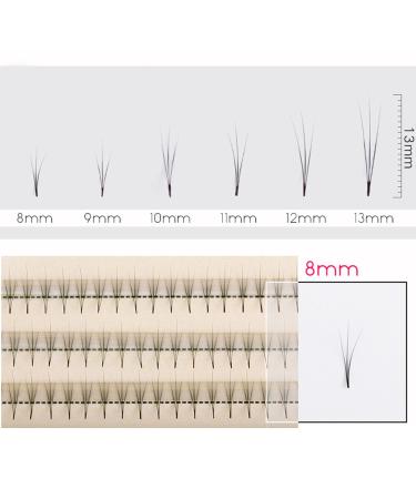 Scala 3 Roots Soft Black C Curl 0.07mm Individual Mink Eyelashes Cluster (9mm) - Buy Online on GoSupps.com