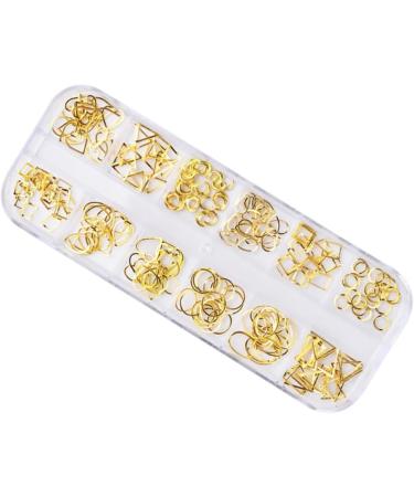 Beaupretty Faux Nails Tools Boxes nail tools nail art decoration manicure tools nail decorations for nail art manicure decoration nail art rivet nail decor metal Nail supplies rose gold - Buy Online on GoSupps.com