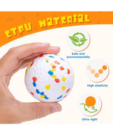 Nobleza Indestructible Dog Ball - 3 Pack Dog Toys for Aggressive Chewers | Durable Tennis Balls for All Dog Sizes & Puppies - 7cm - Buy Online on GoSupps.com