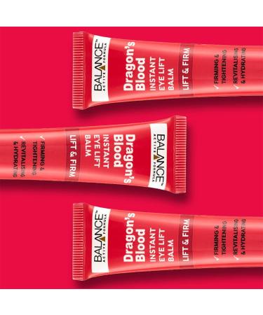 Balance Active Formula Dragons Blood Instant Eye Lift Balm 15ml - Firming, Tightening, Revitalizing & Hydrating - Buy Online on GoSupps.com