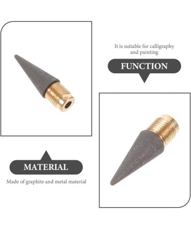 ULTECHNOVO 10pcs Forever Pencil Tips Lightweight Pencils Pencil Replaceable Tips Everlasting Pencil Tips Everlasting Pencil Refill Infinite Pencil Tips Metal Erasable Student Written - Buy Online on GoSupps.com