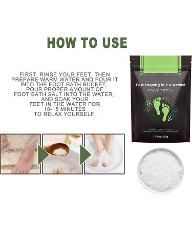 Herbal Detox Foot Soak Beads - 10 Pack for Shaping and Cleansing | Slimwe Body Detox - Buy Online on GoSupps.com
