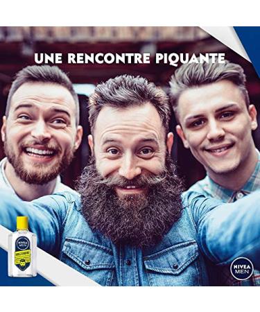NIVEA MEN Beard Oil Set - 3 x 75 ml - Fabric Softener Soy Oil & Burdock Root for Long Beard Care - International Shipping Available - Buy Online on GoSupps.com