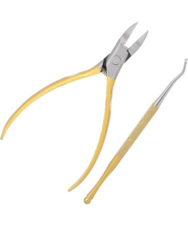 Cuticle Trimmer Nipper Toe Nail Clipper Pedicure Remover Tools for Ingrown Toenail Curved Arc shaped Edge Of Eagle Beak Can More Deeply Trim Nail Groove Without Dead Corners(Tyrant Gold) - Buy Online on GoSupps.com