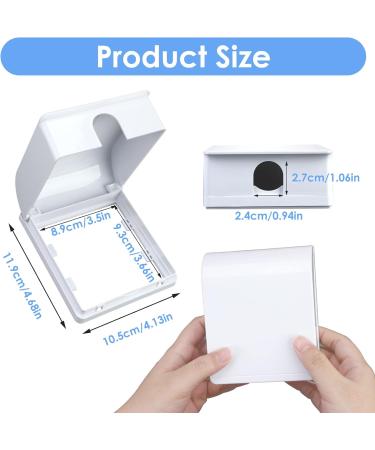 UK Socket Cover Box for Baby Pet Safety - Self-Adhesive Electrical Outlet Plug Cover with Waterproof Design - Home Safety Wall Switch Protector (White) - Buy Online on GoSupps.com