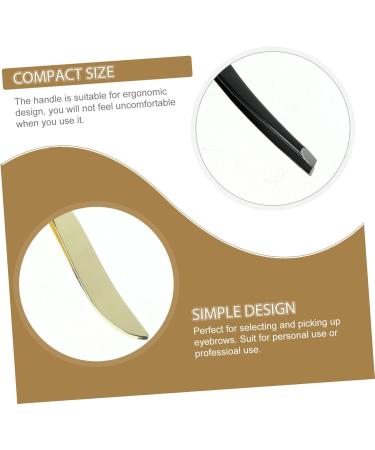 Angoily 2 Sets Metal Eyebrow Slant Tip Tweezers Stainless Steel Eyebrow Clip Stainless Steel Eyebrow Tweezer Eyebrow Clip Tweezers Eyebrow Clips Splinter Tweezers Miss Make up Makeup Tools - Buy Online on GoSupps.com