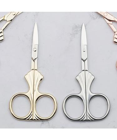 HCHGJKN Scissors Nail Tailor Scissors Retro Classic Craft Makeup Trimmer Skin Remover Manicure Household Tools(Silver) - Buy Online on GoSupps.com