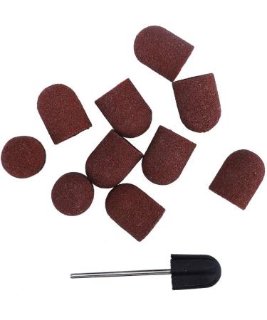 BOROCO 10-Piece Nail Drill Block Grinding Cap Set - Special Head Polisher & Sanding Tools for Manicure & Pedicure (13x19cm) - International Shipping Available - Buy Online on GoSupps.com