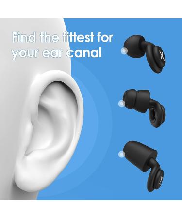 Beszeith Soft Foam Ear Plugs - Noise Reduction & Hearing Protection for Sleep, Work, Concerts - Reusable Silicone for Motorcycle & Snoring - Black - Buy Online on GoSupps.com