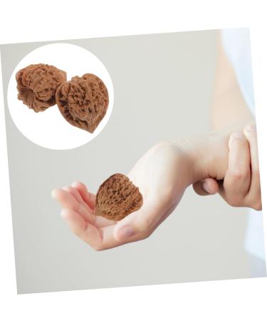 Beaupretty 2-Pack Walnut Stress & Hand Massage Balls Fitness Hand Training & Stress Relief for Adults - Buy Online on GoSupps.com