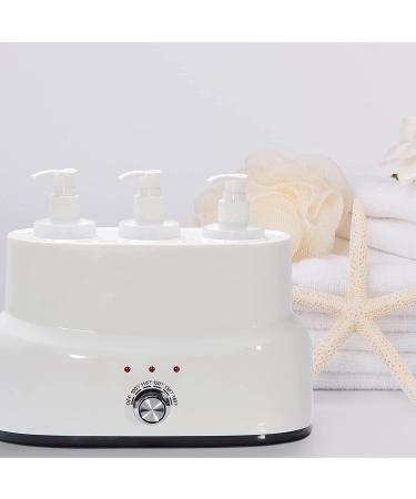 AMETHYST LAKE Massage Oil Warmer with 3 Bottles - Professional Salon Spa Heater for Home and Beauty Treatment - Buy Online on GoSupps.com