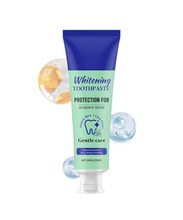 Intensive Cleaning Toothpaste | Gum Cleansing Toothpaste 100g Net Household Product For Office Travel After Meals Outdoors Hotel Home Bathroom Shower