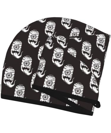 Vintage Lantern Ghost Microfiber Hair Towel - Soft Super Absorbent Hair Wrap for Women | Quick Dry Coral Velvet Cap for Long Curly & Thick Hair - Buy Online on GoSupps.com