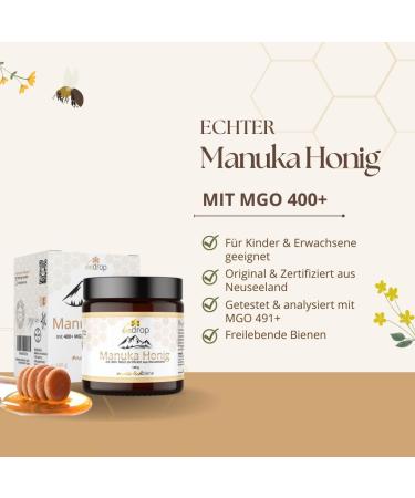 Buy Threat Manuka Honey MGO 400+ - 3x140g | 100% Real Premium New Zealand Honey with Certified Methylglyoxal | Save Now! - Buy Online on GoSupps.com