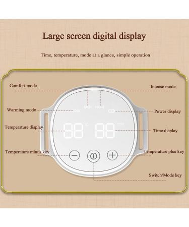 Smart Electronic Moxibustion Instrument Portable Moxibustion Box Smokeless and Odorless 3 Modes Bamboo Moxibustion Face for Waist Neck Knee Arthritis Shoulder Back Pain Relief - Buy Online on GoSupps.com