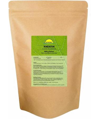 Buy Premium Vegan Creatine Monohydrate - 1kg Fine Powder | Tasteless Additive-Free bonemis  - Buy Online on GoSupps.com