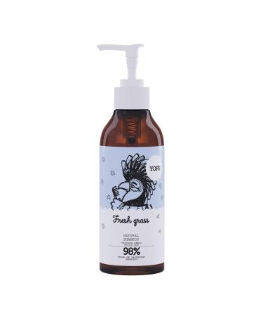 YOPE Champ | For grassy hair | Sal marina | Aloe Vera Gel | Regula la secreci n de sebo | Limpia | 98% Natural Ingredients | Formula Vegana | Oriental Garden | 300ml