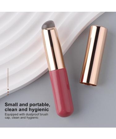 Silicone Lip Brush - Soft Lip Applicator Silicone | Elastic Concealer Brush | Round Head Lip Brush | Multifunctional Makeup Supplies Concealer Brush for Females Women Ladies Girls - Buy Online on GoSupps.com