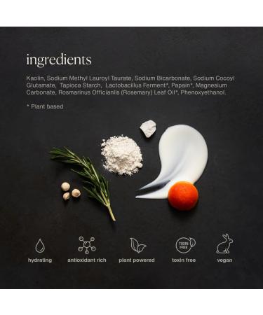 evolvetogether x Joanna Czech Rosemary Enzyme Twice-Daily Face Cleanser for Women & Men | Hydrating Gentle Enzymatic Formula For All Skin Types | Vegan Toxin-Free | Made in USA (Fiji 1.41 Oz) 1.41 Ounce (Pack of 1) Multi  - Buy Online on GoSupps.com