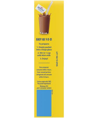 Carnation Breakfast Essentials Light Start Powder Drink Mix Rich Milk Chocolate.705 Oz 8 Ct (Pack of 2) Rich Milk Chocolate 1 Count (Pack of 2) - Buy Online on GoSupps.com