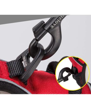 Winhyepet TrueLove No-Pull Reflective Dog Harness - Adjustable with Control Handle & 2 Linen Clips for Small Medium Large Dogs (TLH5651 XL Red) - International Shipping Available - Buy Online on GoSupps.com