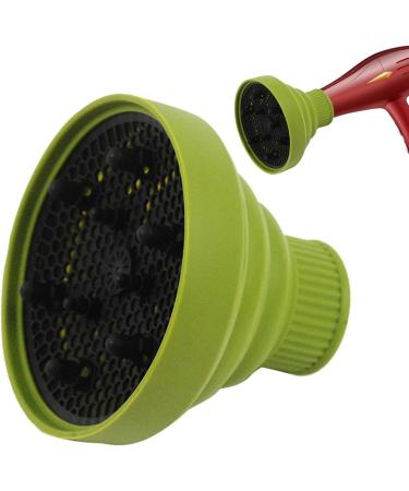 Pzuryhg Blow Dryer Vent Hood - Heat Resistant Foldable Silicone Hair Dryer Vent Hood Soft Multifunctional Universal Hair Dryer Accessories for Hair Styling green - Buy Online on GoSupps.com