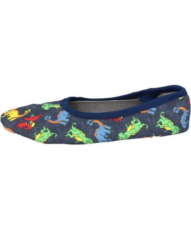 Beck Unisex Kids Dinos Gymnastics Shoes - Blue - Size 28 EU - International Shipping Available - Buy Online on GoSupps.com