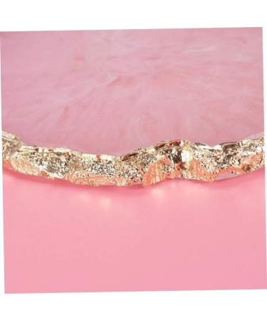 Nail Art Palette Nail Art Painting Gel Palette Resin Nail Art Palette Display Cosmetic Mixing Manicure Tool Pink - Buy Online on GoSupps.com
