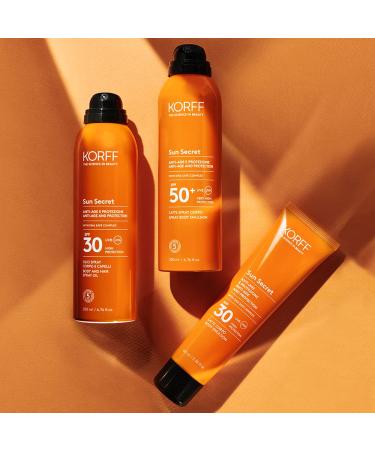 Korff Sun Secret Body Milk - SPF 30 Sun Protection & Anti-Aging | Waterproof Multi-Colored | 100ml - Buy Online on GoSupps.com