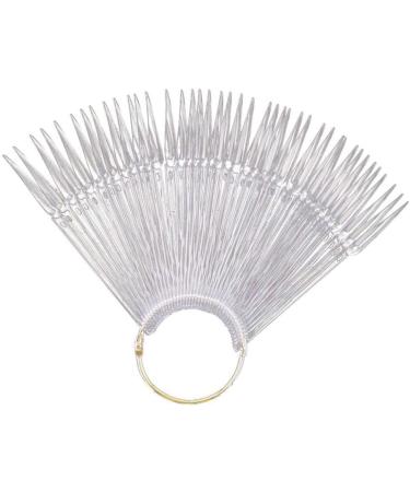 Lurrose Nail Display Card - 100PCS Nail Tip Palette Board & Color Display Plastic Polish Board for Perfect Nail Art Showcase - Buy Online on GoSupps.com