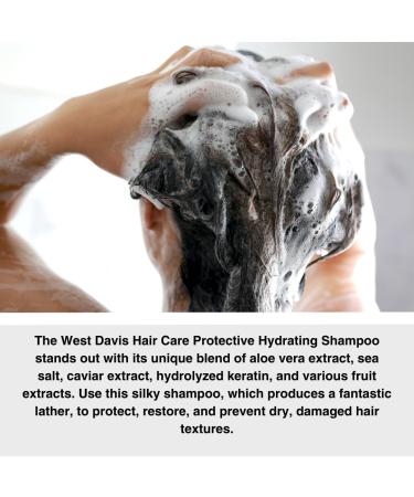 West Davis Hair Care Set | Protective Hydrating Shampoo & Conditioner 20oz | Deep Moisture & Strengthening Formula for All Hair Types - Buy Online on GoSupps.com