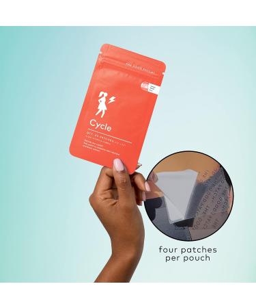 The Good Patch Cycle Patch with Black Cohosh and Menthol - 8 Total Patches, Menstrual Discomfort Relief - Plant Based (Pack of 2) - Buy Online on GoSupps.com