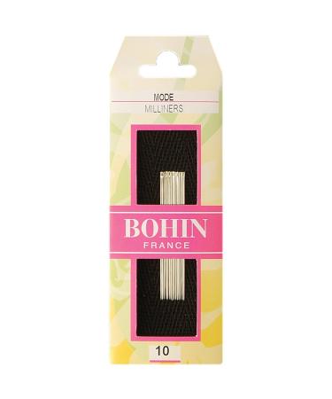 Bohin Milliners Hand Needles Size 10 15 Per Package - Buy Online on GoSupps.com