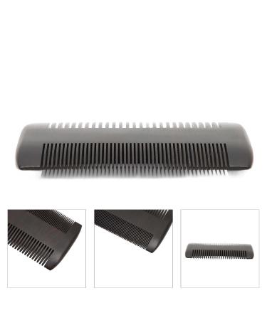 Men's Wooden Beard Comb - Professional Double-Sided Fine Teeth Grooming Tool for Hair Care Portable Lice Comb - Buy Online on GoSupps.com