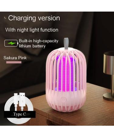 KvoGi Electric Mosquito Zappers Killer Electronic Light Lamp for Home Mosquito Killer Rechargeable Mosquito Zapper and Mosquitoes Killer Mosquito Catcher Mosquito Traps (pink) - Buy Online on GoSupps.com