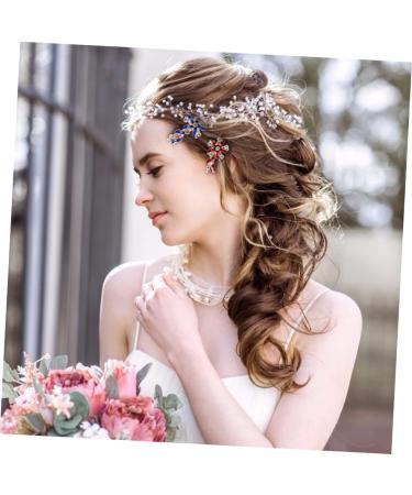 FRCOLOR 4 Pairs Branch Leaf Hairpin Bling Hair Clips Girl Hair Clips Bridal Headpieces for Wedding Bride Headpieces for Wedding Crystal Clips Accessories The Flowers Headgear Alloy Miss - Buy Online on GoSupps.com
