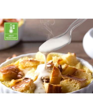 Clear Plastic Spoons Heavy Duty Disposable Cutlery for Party Supply Pack of 80 - Buy Online on GoSupps.com