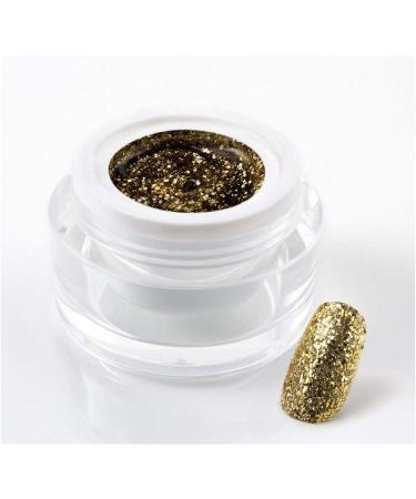 5 ml exclusive UV color gel/color gel/glitter gel - in Glitter Gold